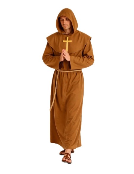 Costume Moine Taille L | Costumes pour Adultes Le Roi du Carnaval
